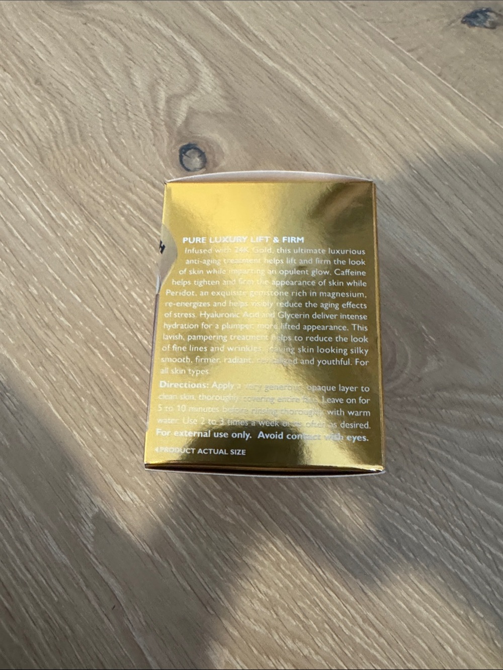 Peter Thomas Roth 24K Gold Mask - NEW - Picture 3 of 4